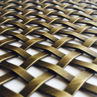 Square Woven Mesh Fabric For Furniture Decoration Fine Mesh Stainless Steel Wire Mesh