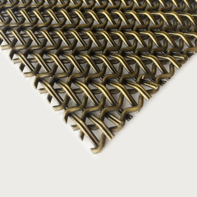 Weave Type Dutch Weave Decorative Woven Wire Mesh Size 2mm-100mm Durable