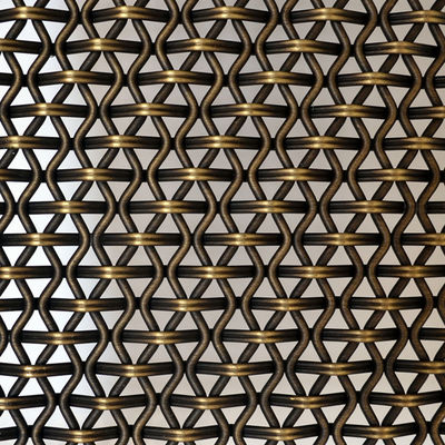 Weave Type Dutch Weave Decorative Woven Wire Mesh Size 2mm-100mm Durable