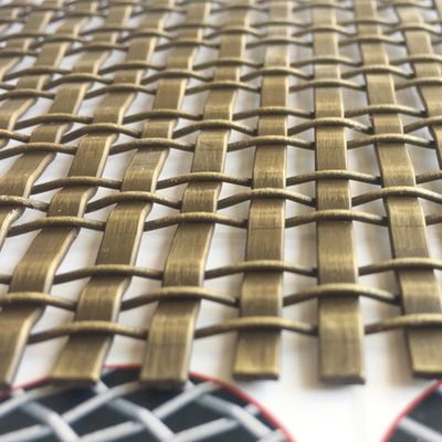 Stunning Bronze Decorative Wire Mesh For Art Installations Furniture Decorative Metal Mesh Kitchen Cabin