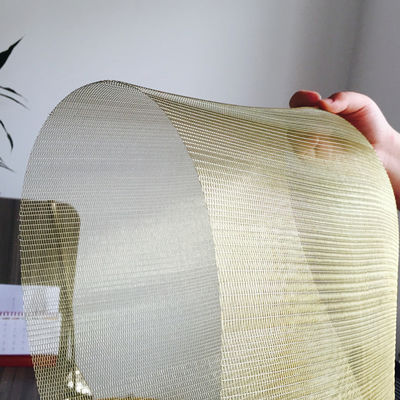 High Temperature Resistance Switch Glass Laminated Wire Mesh 1-2m