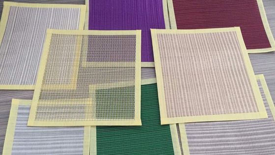 Polishing Glass Laminated Wire Mesh 1-2m Width Cooper Cloth For Etched Graphics