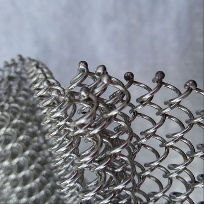 0.5-2mm Thickness Bronze Metal Coil Drapery For Round Window Treatment Curtain
