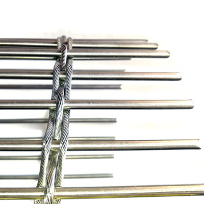 Metal Facade Panels Exterior Wall Cladding Flexible Metal Mesh Facade Panels Metal Architectural Mesh Curtain