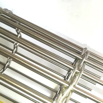 Metal Facade Panels Exterior Wall Cladding Flexible Metal Mesh Facade Panels Metal Architectural Mesh Curtain