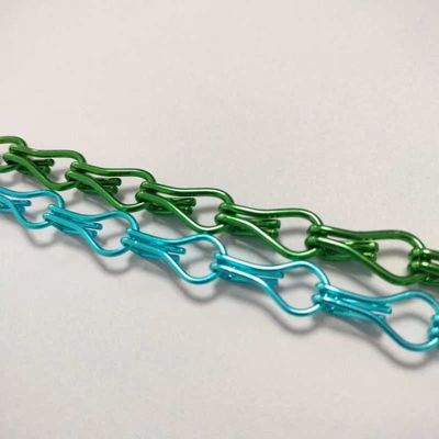 2mm Decorative Aluminum Hook Curtains For Indoor Partition Curtains Multi Color Available