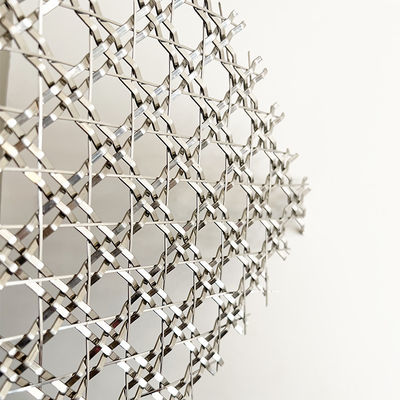 Elegant Architectural Metal Mesh Woven Wire Mesh For Decorative Screens For Furniture