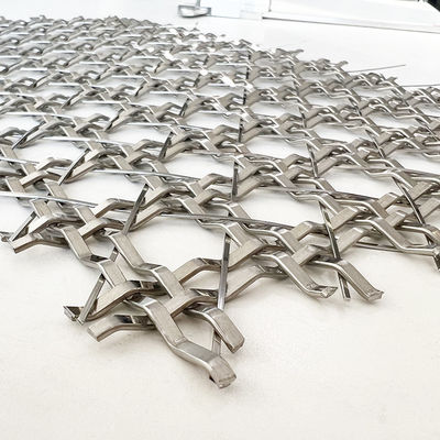 Elegant Architectural Metal Mesh Woven Wire Mesh For Decorative Screens For Furniture