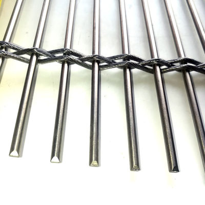 304 Stainless Steel Architectural Wire Mesh For Exterior Facade Cladding