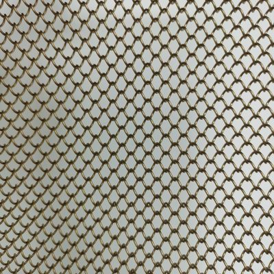 Durable Architectural Woven Wire Mesh Innovative Acoustic Baffle Curtains And Ceiling