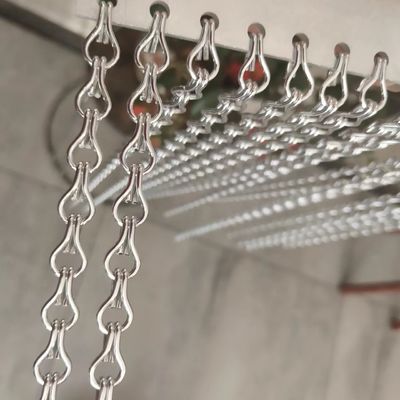 95x215cm Standard Size Aluminium Chain Fly Screen Accessory Rails And Other Fittings