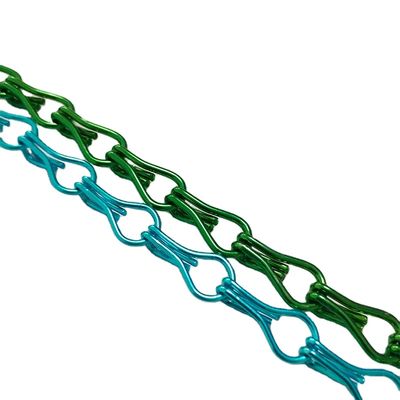 Durable Aluminium Chain Fly Screen For Ventilation Metal Chain Fly Pest Insect Door Screen Curtain