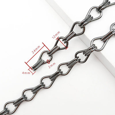 Durable Aluminium Chain Fly Screen For Ventilation Metal Chain Fly Pest Insect Door Screen Curtain