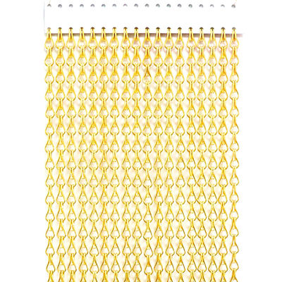 Durable Custom Aluminum Chain Fly Screen With Ventilation Insect Fly Screen Curtain