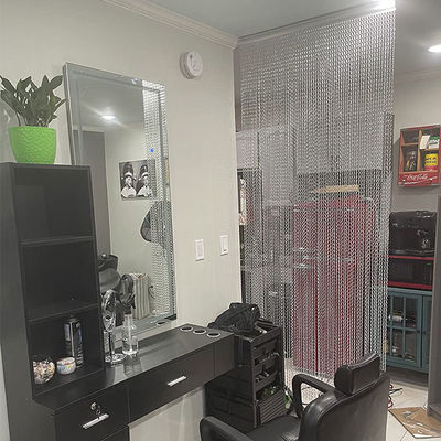 Metal Curtains With Aluminum Hooks For Interior Decoration Of Ceiling Suspended Ceilings