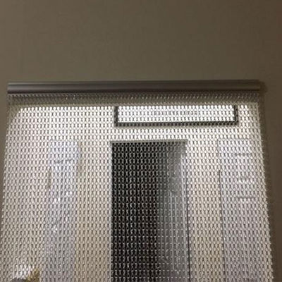 Metal Curtains With Aluminum Hooks For Interior Decoration Of Ceiling Suspended Ceilings