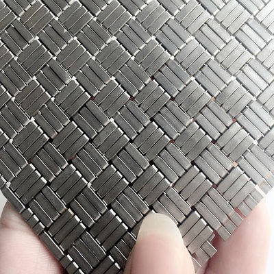 Eco Friendly Square Hole Decorative Wire Meshes For Furniture