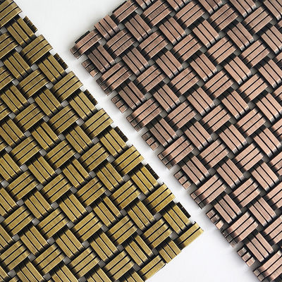 Eco Friendly Square Hole Decorative Wire Meshes For Furniture