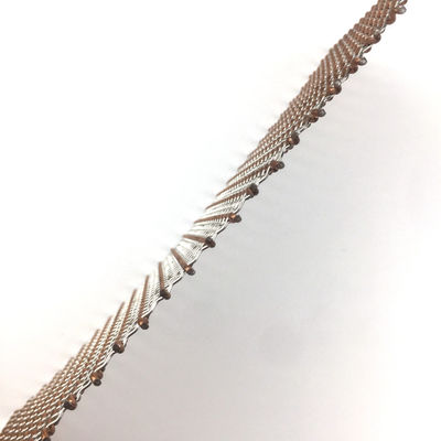 Polished Silver Decorative Square Hole Grille Panels For Eco Friendly Residential Projects