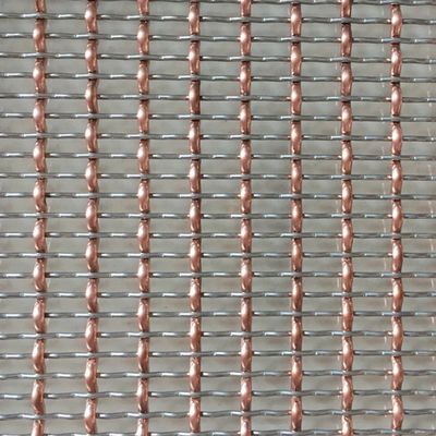 Polished Silver Decorative Square Hole Grille Panels For Eco Friendly Residential Projects