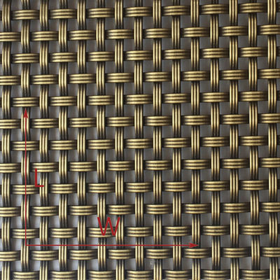Custom Stainless Steel Metal Mesh Panels For Unique Hard Surface Decoration In Residential Commercial Interiors