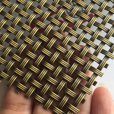 Custom Stainless Steel Metal Mesh Panels For Unique Hard Surface Decoration In Residential Commercial Interiors