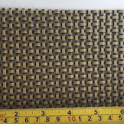 Custom Stainless Steel Metal Mesh Panels For Unique Hard Surface Decoration In Residential Commercial Interiors