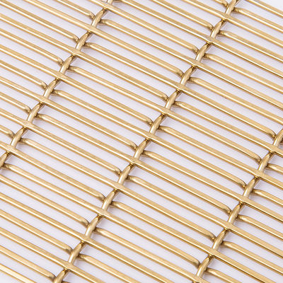 Customized Wire Stainless Steel Architectural Mesh For Facade And Metal Mesh