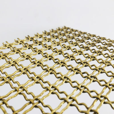 Customizable Brass Metal Mesh For Hard Decoration In Partition Cabinet Areas Offering Style And Durability