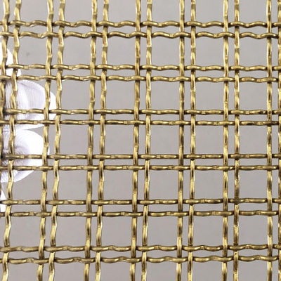 Customizable Brass Metal Mesh For Hard Decoration In Partition Cabinet Areas Offering Style And Durability