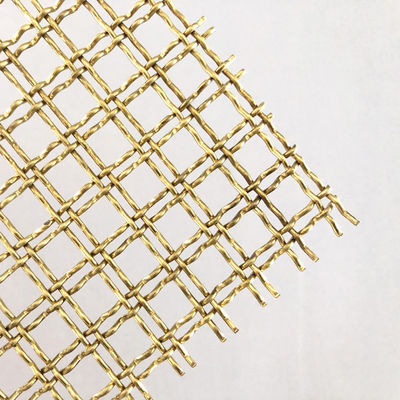 Customizable Brass Metal Mesh For Hard Decoration In Partition Cabinet Areas Offering Style And Durability
