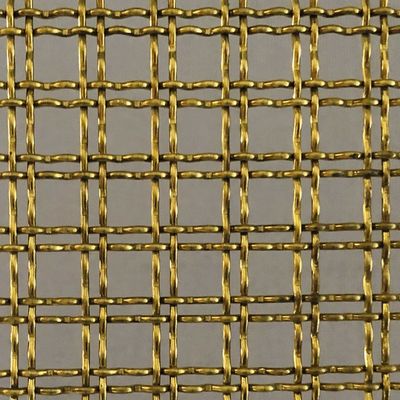 Customizable Brass Metal Mesh For Hard Decoration In Partition Cabinet Areas Offering Style And Durability