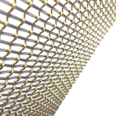 Customizable Stainless Steel Metal Mesh For Hard Decorative In Interior And Exterior Design