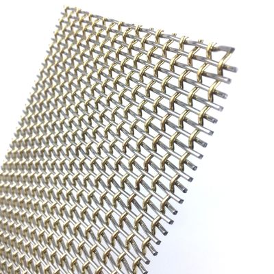 Customizable Stainless Steel Metal Mesh For Hard Decorative In Interior And Exterior Design