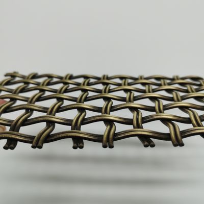 Customizable Cabinat Mesh Decorative Wire Grilles 52% Open Area