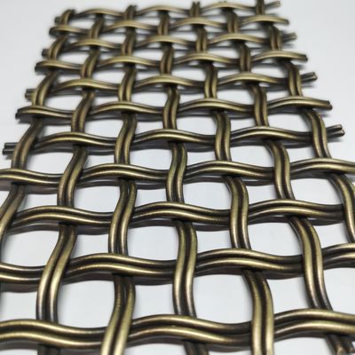 Customizable Cabinat Mesh Decorative Wire Grilles 52% Open Area