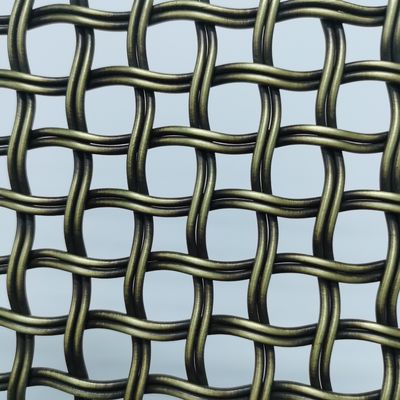 Customizable Cabinat Mesh Decorative Wire Grilles 52% Open Area