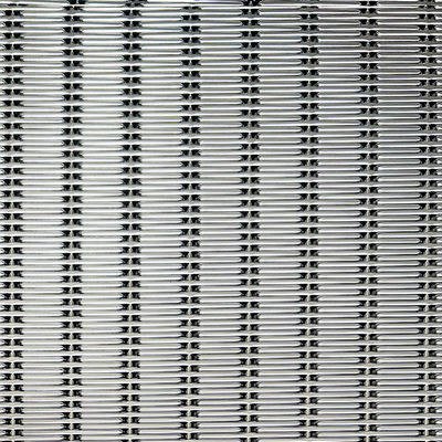 4m Max Width Stainless Steel Decorative Wire Mesh Grilles With Polished