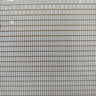 304 316L Stainless Steel Wire Mesh Laminated Glass With 21 Mesh