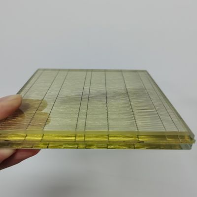 Custom Woven Mesh For Decorative Laminated Glass Production