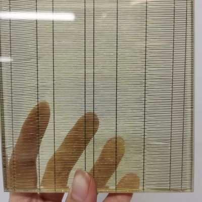 Custom Woven Mesh For Decorative Laminated Glass Production