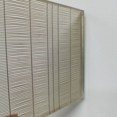 High Tensile Strength Strength Decorative Wire Mesh Laminated Glass Fire Resistance A1