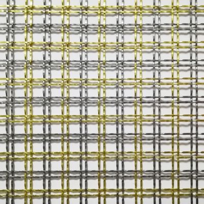 Sophisticated Stainless Steel Metal Mesh Mesh Thickness 3.3mm for Cabinet Doors