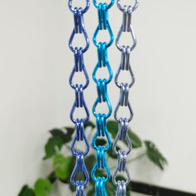 1.5mm Wire Diameter Chain Link Fly Screen Aluminium