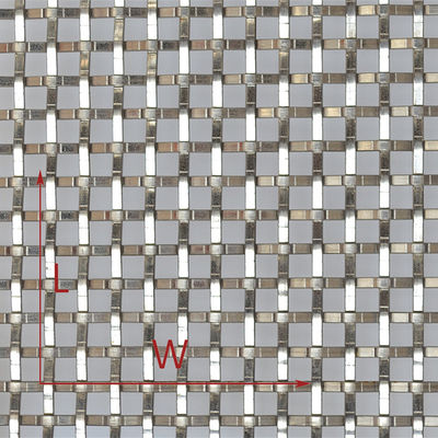Woven Wire Mesh For Infill Panels And Railing Systems