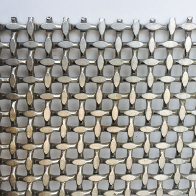 Architectural Wire Mesh For Ceiling Panels And Light Fixtures