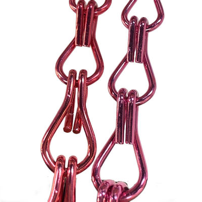 Accessory Rails Fittings Included Customizable Aluminium Chain Fly Screen