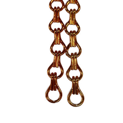 1.5mm Wire Diameter Chain Fly Screen Customizable for Diverse