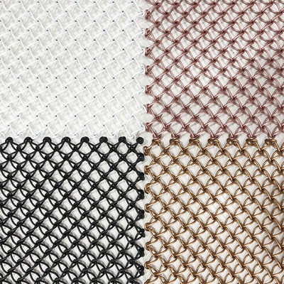 Environmental Protection Easy Molding Construction Metal Mesh Ceiling