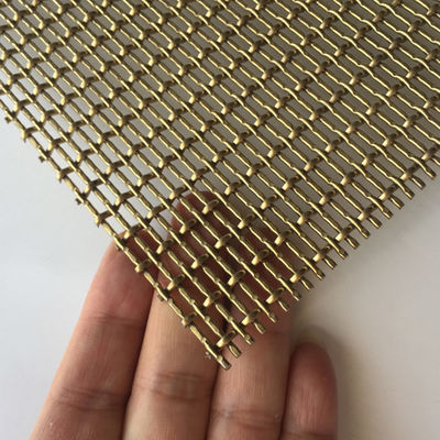 Interior / Exterior Stainless Steel Mesh Panels Durable